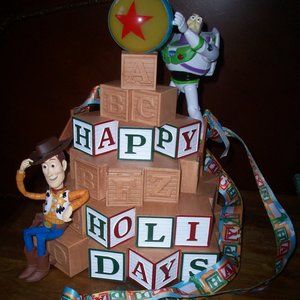 NEW Disney 2022 Holiday Christmas Toy Story Buzz Woody Light Up Popcorn Bucket